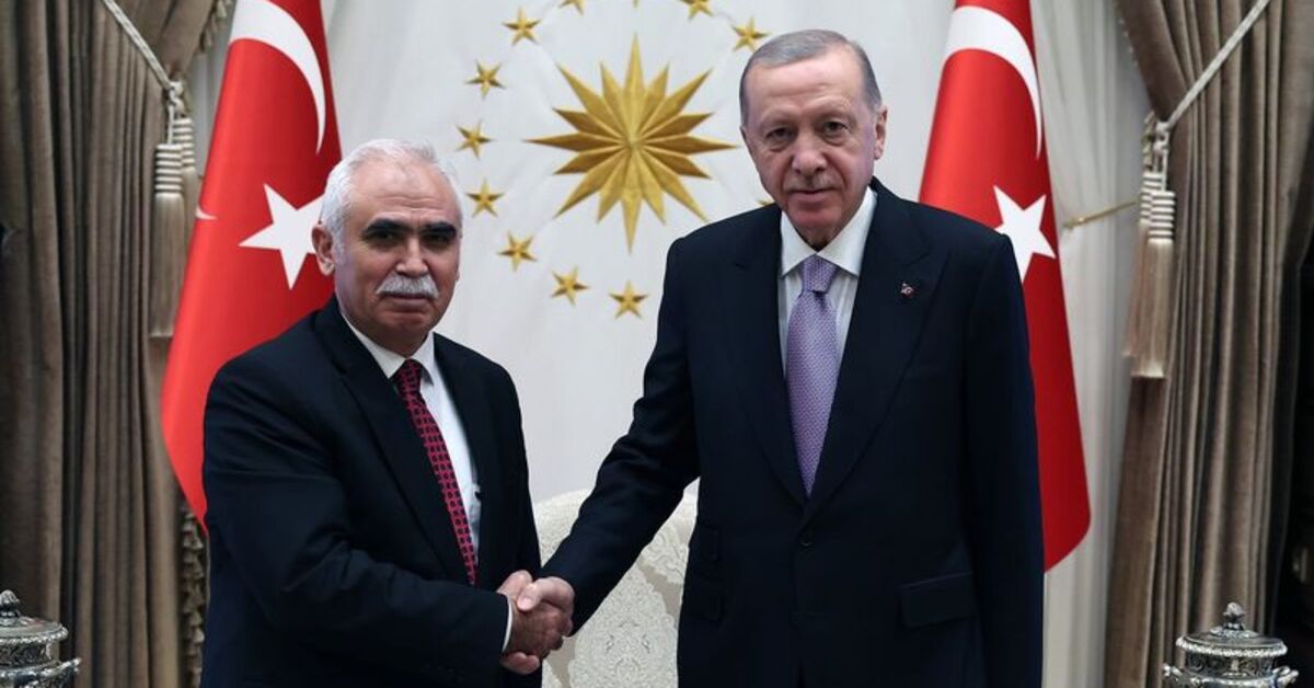 Cumhurbaşkanı Erdoğan, AYM Başkanı Özkaya’yı kabul etti