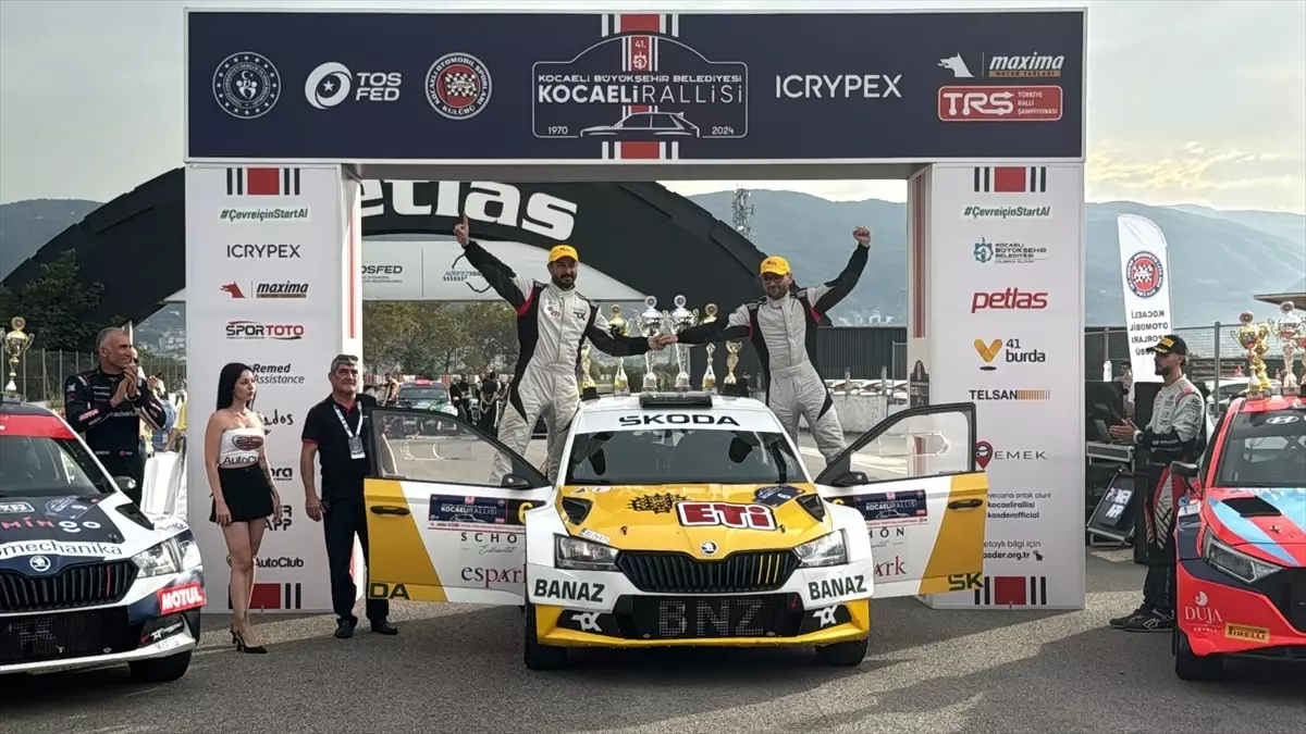 Kocaeli Rallisi’nde Toksport WRT Zaferi