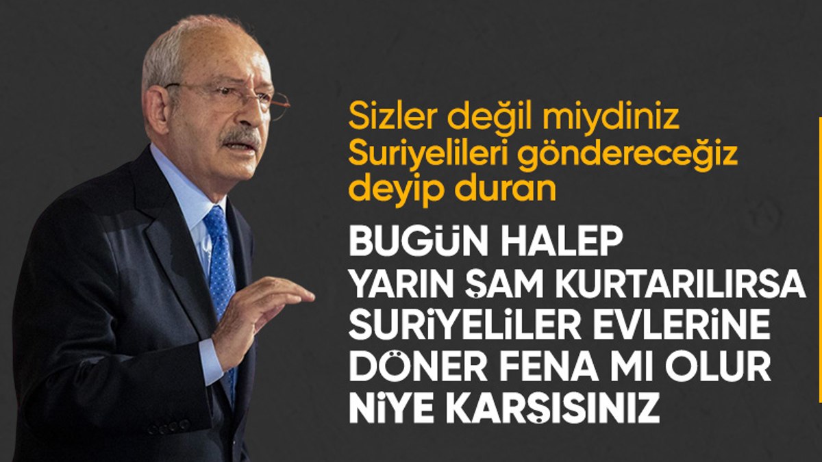 Kemal Kılıçdaroğlu’dan Suriye açıklaması: Rahatsızlığını dile getirdi