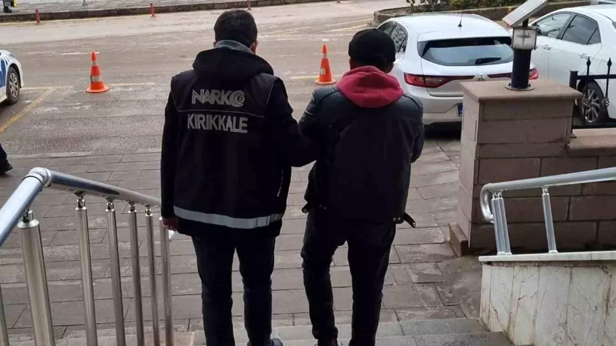 Kırıkkale’de Uyuşturucu Hükümlüsü Yakalandı