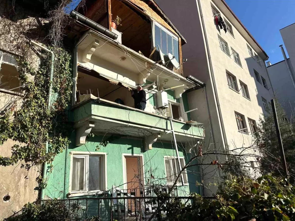 Ankara’da Doğal Gaz Patlaması: 1 Yaralı