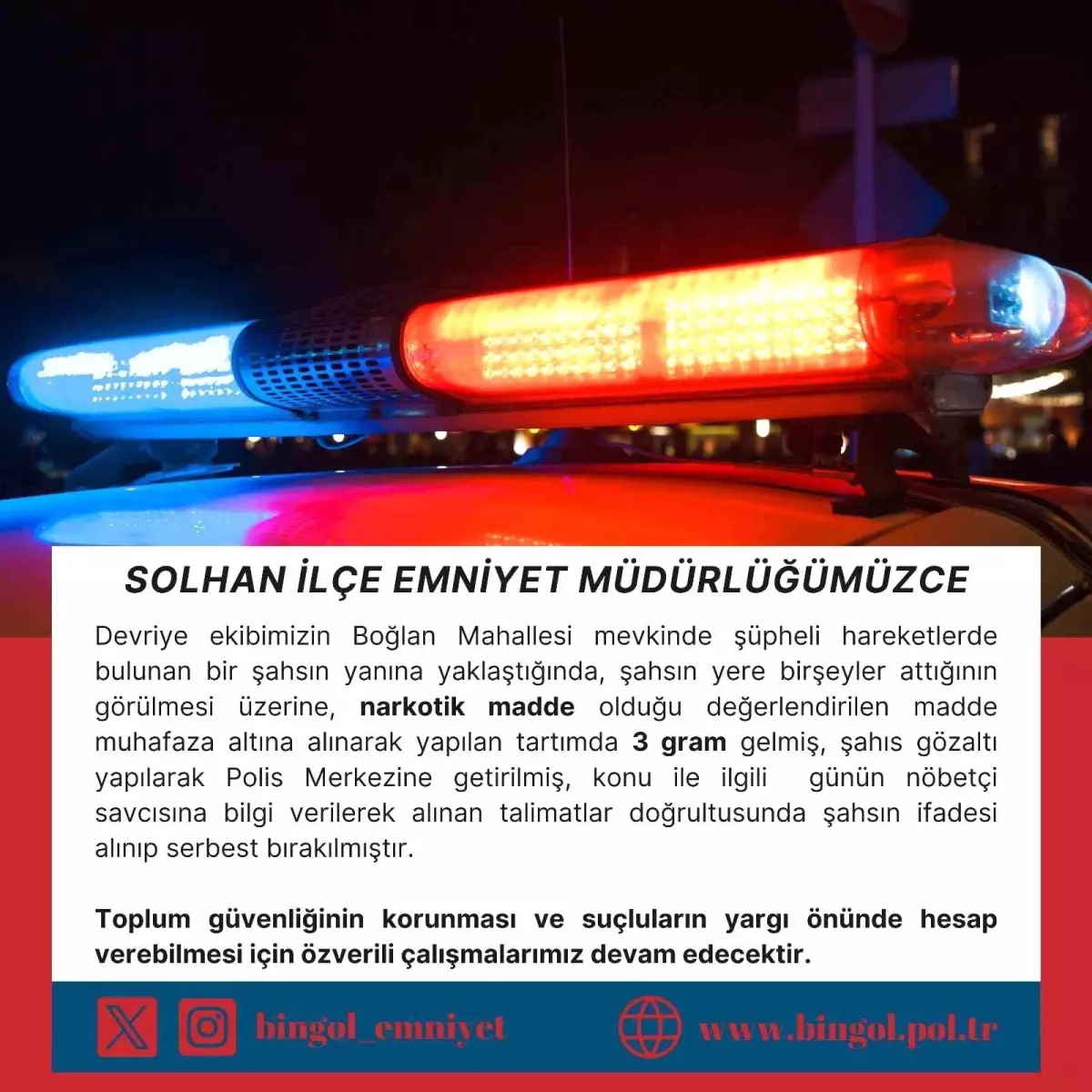 Bingöl’de Uyuşturucu Ele Geçirildi