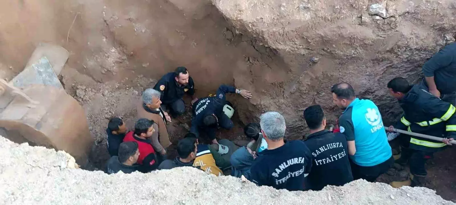 Ceylanpınar’da Göçük Altındaki İşçiler Kurtarıldı